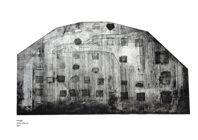 bez tytułu |intaglio | 57,8x32,8 cm